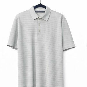 Men's Gray Polo Shirt